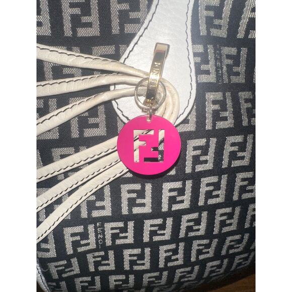 Fendi Zucchino Medium Canvas Tote Vintage - Picture 8 of 8